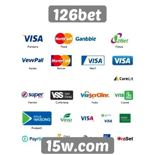 Opções de pagamento e saque em 126bet
